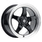 Forgestar D5 18x10 / 5x120.65 BP / ET+25 / 6.5in BS Gloss Black Machined Wheel