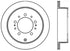 Stoptech 08-17 Toyota Land Cruiser / 08-17 Lexus LX Rear Premium Cryo Rotor