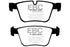 EBC 07-11 Mercedes-Benz CL63 AMG 6.2 Yellowstuff Rear Brake Pads