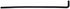 Gates 40inch L x 0.75inch ID -40 to 275 Deg F 90 Degree Molded Heater Hose