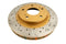 DBA 7/90-96 Turbo/6/89-96 Non-Turbo 300ZX Front Drilled & Slotted 4000 Series Rotor