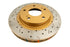 DBA 7/90-96 Turbo/6/89-96 Non-Turbo 300ZX Front Drilled & Slotted 4000 Series Rotor