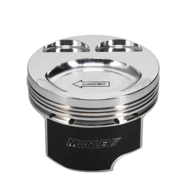 Manley MazdaSpeed 3 MZR 2.3L 87.75mm Bore -13.3cc Dome 9.5:1 CR Pistons w/ Rings - Set of 4