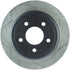 StopTech Power Slot 03-08 Crown Victoria/Grand Marquis Rear Left Slotted Rotor