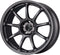 Enkei PF09 17x9 5x114.3 45mm Offset 75mm Bore Dark Silver Wheel