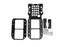 DV8 Offroad 2018-2025 Jeep Wrangler JL Tailgate Reinforcement Molle Panel