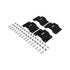 KC HiLiTES Platform One Rooftop Tent Mounts (Does Not Include Rack)