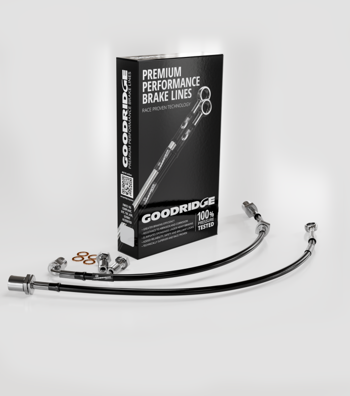 Goodridge 2016+ Ford Focus Stainless Steel Front Brake Lines