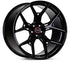 Vossen HF-5 19x8.5 / 5x120 / ET30 / Flat Face / 72.56 - Gloss Black Wheel