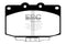 EBC 86-89 Mazda RX7 2.4 (1.3 Rotary)(Vented Rear Rotors) Greenstuff Front Brake Pads