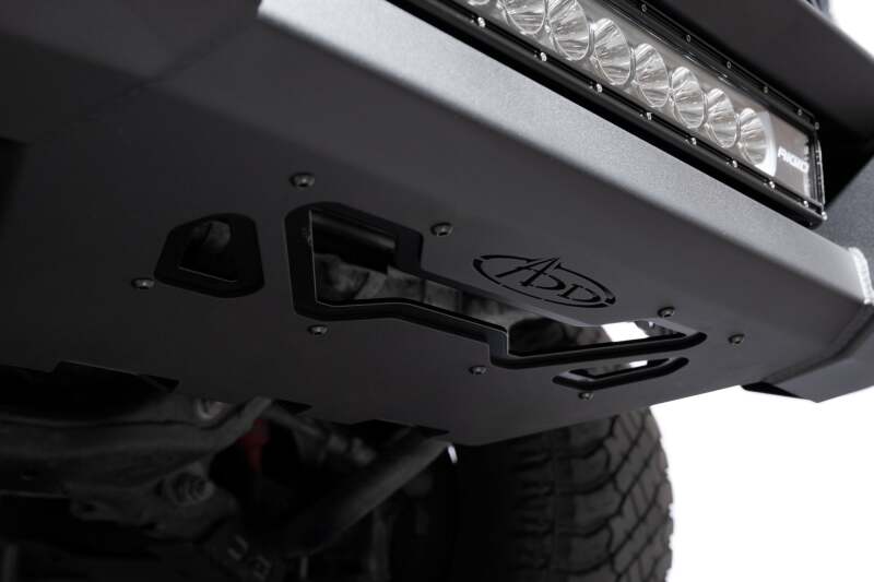 Addictive Desert Designs Black Label Steel Front Bumper for 22-25 Toyota Tundra - F760305080103