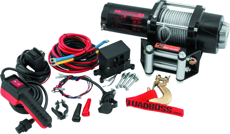 QuadBoss Winch 3500Lb W/Cable