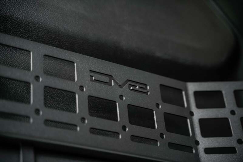 DV8 Offroad Front Door Molle Panel Pockets for 18-25 Jeep Wrangler JL & Gladiator JT - MPJL-05