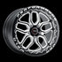 Weld Racing 17x10 Laguna Bead Lock 5x120 ET42 BS7.15 Gloss BLK MIL DIA 78.1
