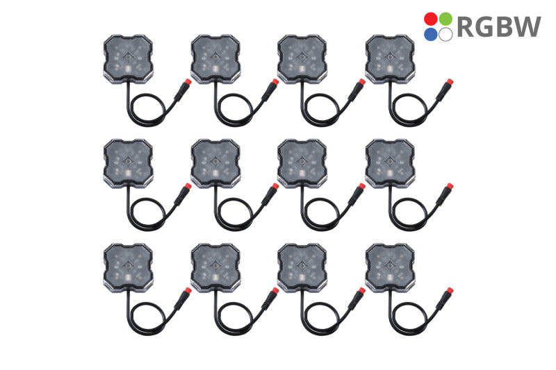 Diode Dynamics RGBW Rock Light Installer Kit (12-pack)