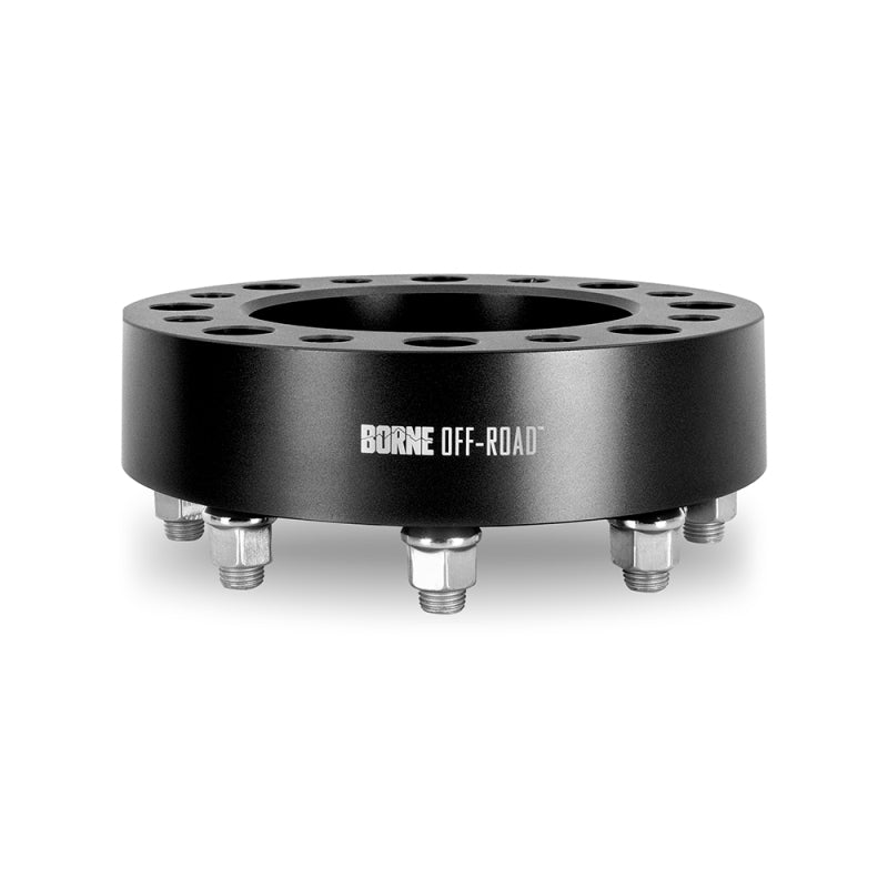 Borne Off-Road Wheel Spacers - 8X170 - 125 - 50mm - M14 - Black