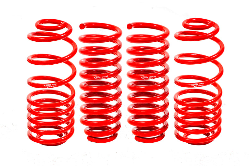 BMR 02-09 Trailblazer Lower Springs Set of 4 2in-3in Drop Red