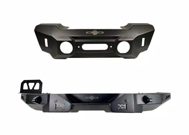 Rock Slide 18-25 Jeep Wrangler JL 2-4 Door Combo Shorty Front And Full Rear Bumpers