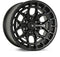 Vossen HFX-1 18x9 - 8x180 - ET0 - Deep Face - 124.3 - Satin Black Wheel
