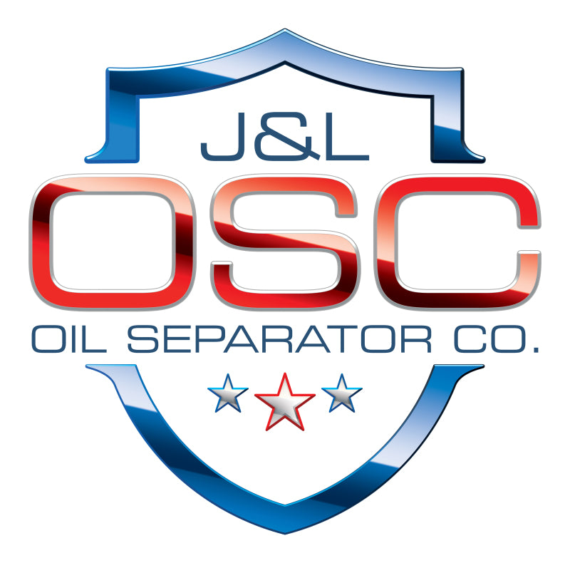 J&L 24-25 Ford Ranger Raptor 3.0L PCV Side Oil Separator - Black Anodized