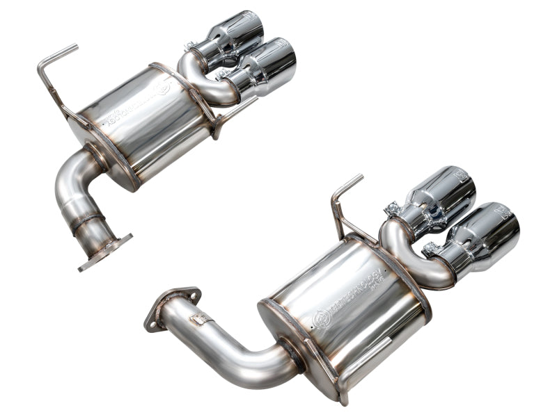 AWE Tuning 22-25 Subaru VB WRX Touring Edition Axleback Exhaust - Chrome Silver Tips
