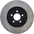 StopTech 03-09 Chrysler PTCruiser Tur / 03-05 Dodge Neon SRT-4 Front Right Slotted & Drilled Rotor