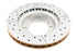 DBA 05-20 Toyota Tacoma (w/6 Lug Wheel & 4 Piston Clpr) Front Drilled & Slotted Street Series Rotor