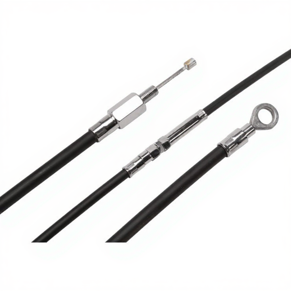 Biker's Choice Black Vinyl Clutch Cable for 2007–2011 Harley-Davidson XL Models