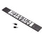 Kartboy Subaru License Plate Delete - Black Barcode