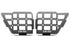 DV8 21+ Ford Bronco Rear Door Pocket Molle Panels (4-Door Models)