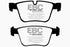 EBC 07-11 Mercedes-Benz CL63 AMG 6.2 Yellowstuff Rear Brake Pads