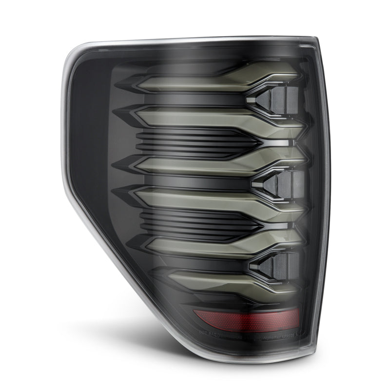 AlphaRex 09-14 Ford F150 LUXX LED Tailights - AlphaBlack Housing