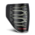 AlphaRex 09-14 Ford F150 LUXX LED Tailights - AlphaBlack Housing