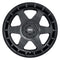 Weld Off-Road Ridge 17x9 - 6x135 / 6x139.7 BP - ET-12 - 106.1mm CB - Satin Black Wheel