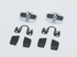 Cusco 17-21 Toyota 86 / 13-24 Subaru BRZ Door Stabilizer - Set of 2
