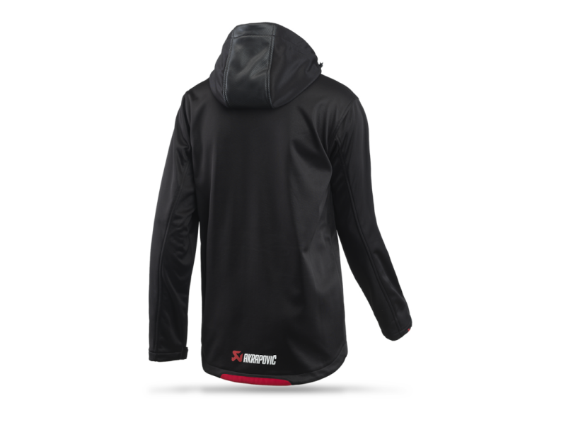 Akrapovic Mens Corpo Softshell Jacket Black - L