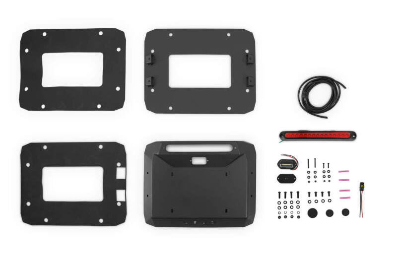 DV8 Offroad Spare Tire Delete for 07-18 Jeep Wrangler JK - TSJK-01