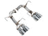 AWE Tuning 22-25 Subaru VB WRX Track Edition Axleback Exhaust - Chrome Silver Tips
