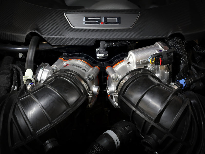 aFe Silver Bullet Throttle Body Spacer for 2024 Ford Mustang GT/Dark Horse 5.0L