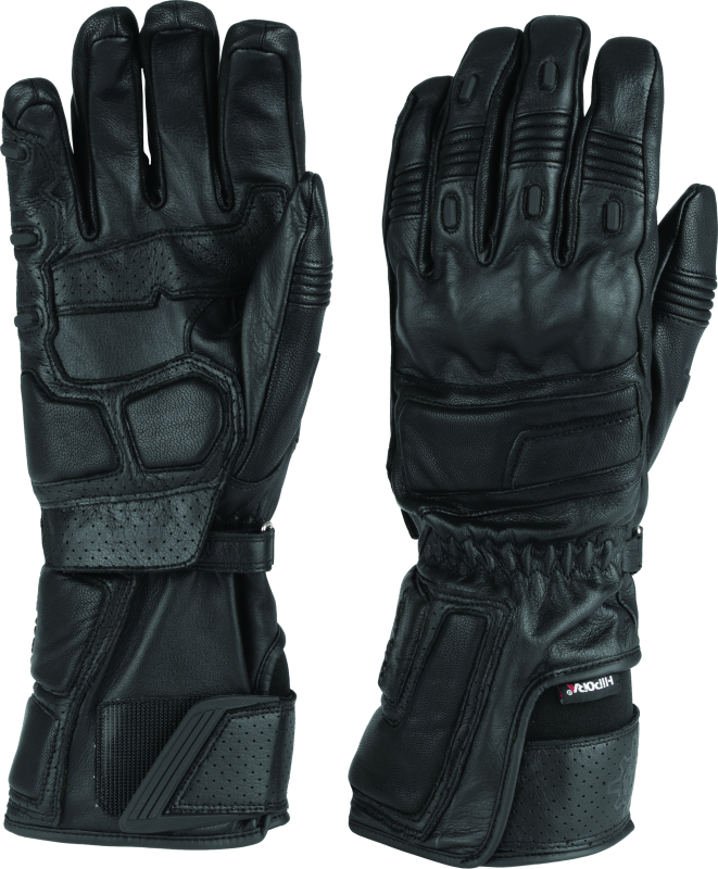 FIRSTGEAR Himalayan Long Gloves Black - Medium