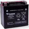 Yuasa YTX14-BS Maintenance Free AGM 12-Volt Battery w/Bottle