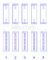 King Engine Bearings Nissan/Infiniti VK45 - VK50 - VK56 Main Bearing Set - Size STD