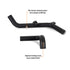 Mishimoto 21+ Bronco 2.7L Intercooler Pipe Kit Micro Wrinkle Black