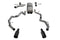 Corsa 25-26 RAM 1500 RHO Crew Cab 3.0L Turbo Cat-Back Dual Rear Exit w/ 5in Single Black Pro Series