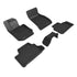 3D MAXpider 2019-2020 BMW 3 Series (G20) Kagu 1st & 2nd Row Floormats - Black