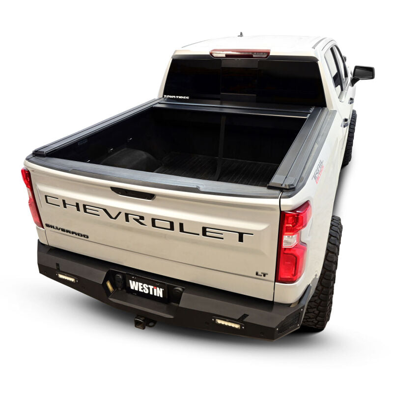 Westin 19-26 GM  Silverado/Sierra 1500 5ft 8in Bed Manual Retractable Tonneau Cover - Black