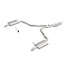 MagnaFlow 75-79 Chevy Corvette V8 5.7L Dual Split Rear Exit Stainless Cat-Back Perf Exhaust