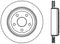 StopTech Slotted Sport Brake Rotor 11-17 Jeep Grand Cherokee (Excludes SRT8)