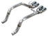 AWE Tuning 05-07 C6 Chevrolet Corvette 6.0L Track Edition Axleback Exhaust w/ Chrome Silver Tips
