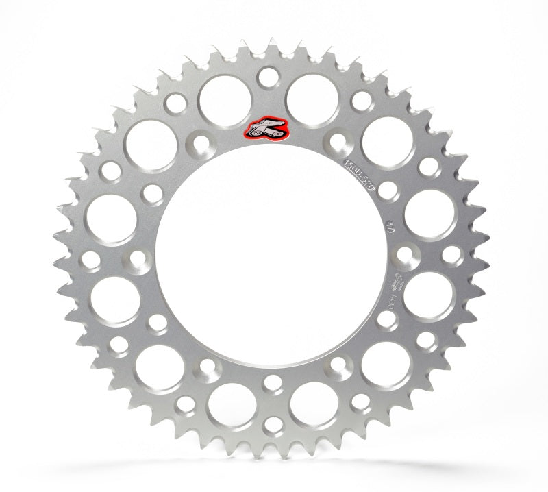 Renthal 20-23 Kawasaki KLX 230/ R/ S Rear Grooved Sprocket - Silver 520-45P Teeth